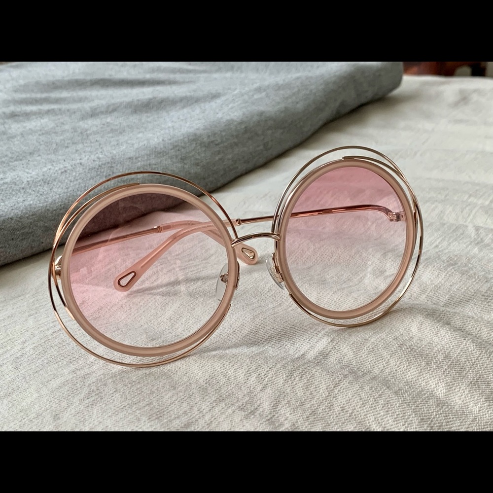 Chloe Sunglasses CE120SD 724 Pink/Peach